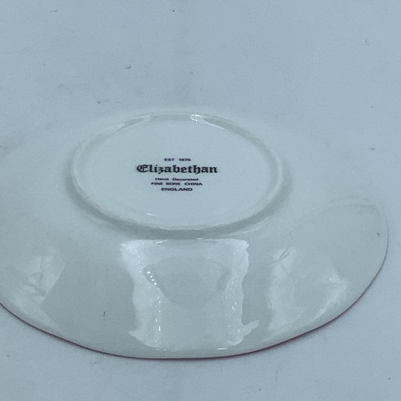 Elizabethan England Hand Decorated Bone China Pink Roses Teacup and S… - Picture 10 of 13